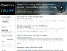 Tablet Screenshot of panopticonblog.com